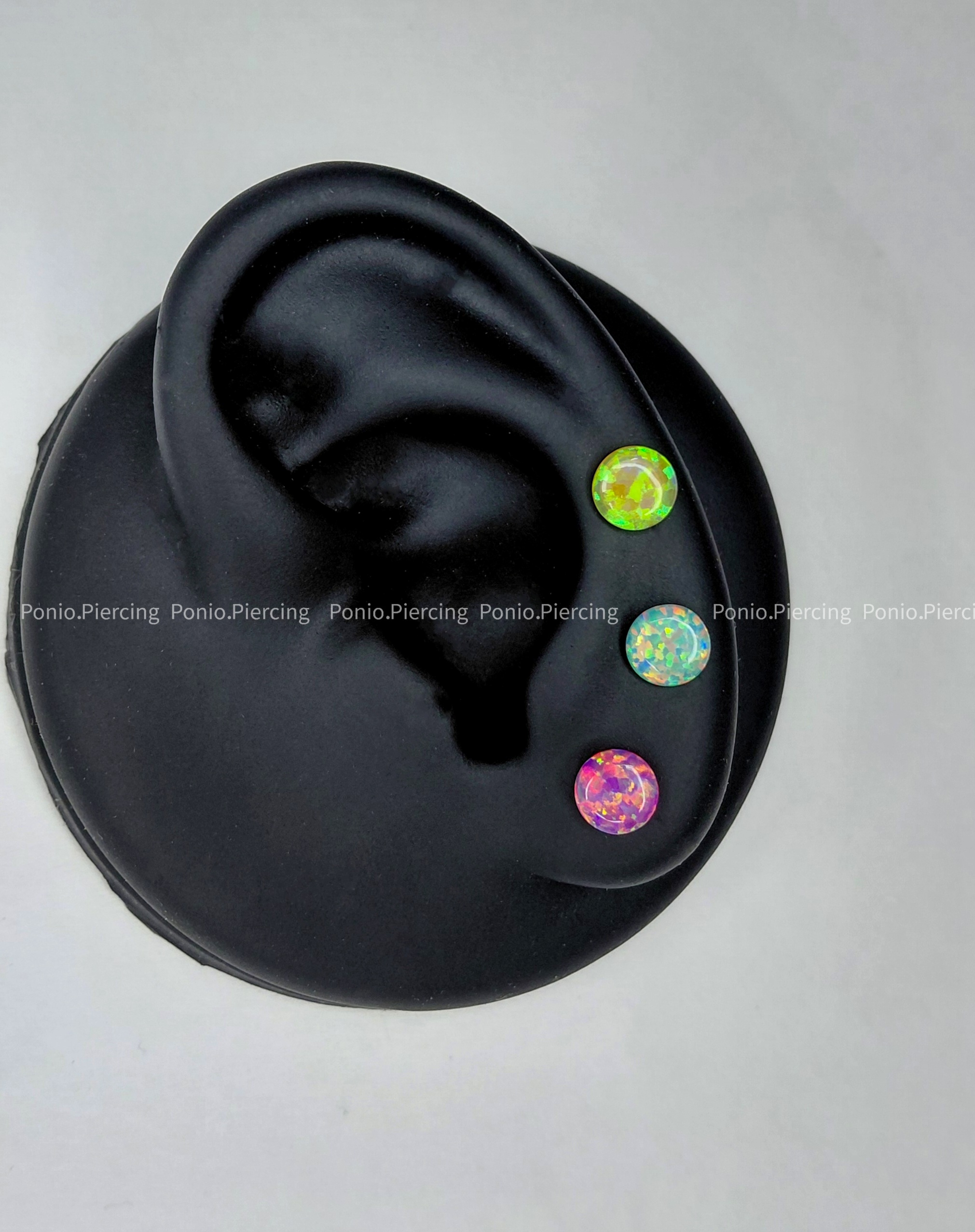 پیرسینگ گوش اوپال چسبی