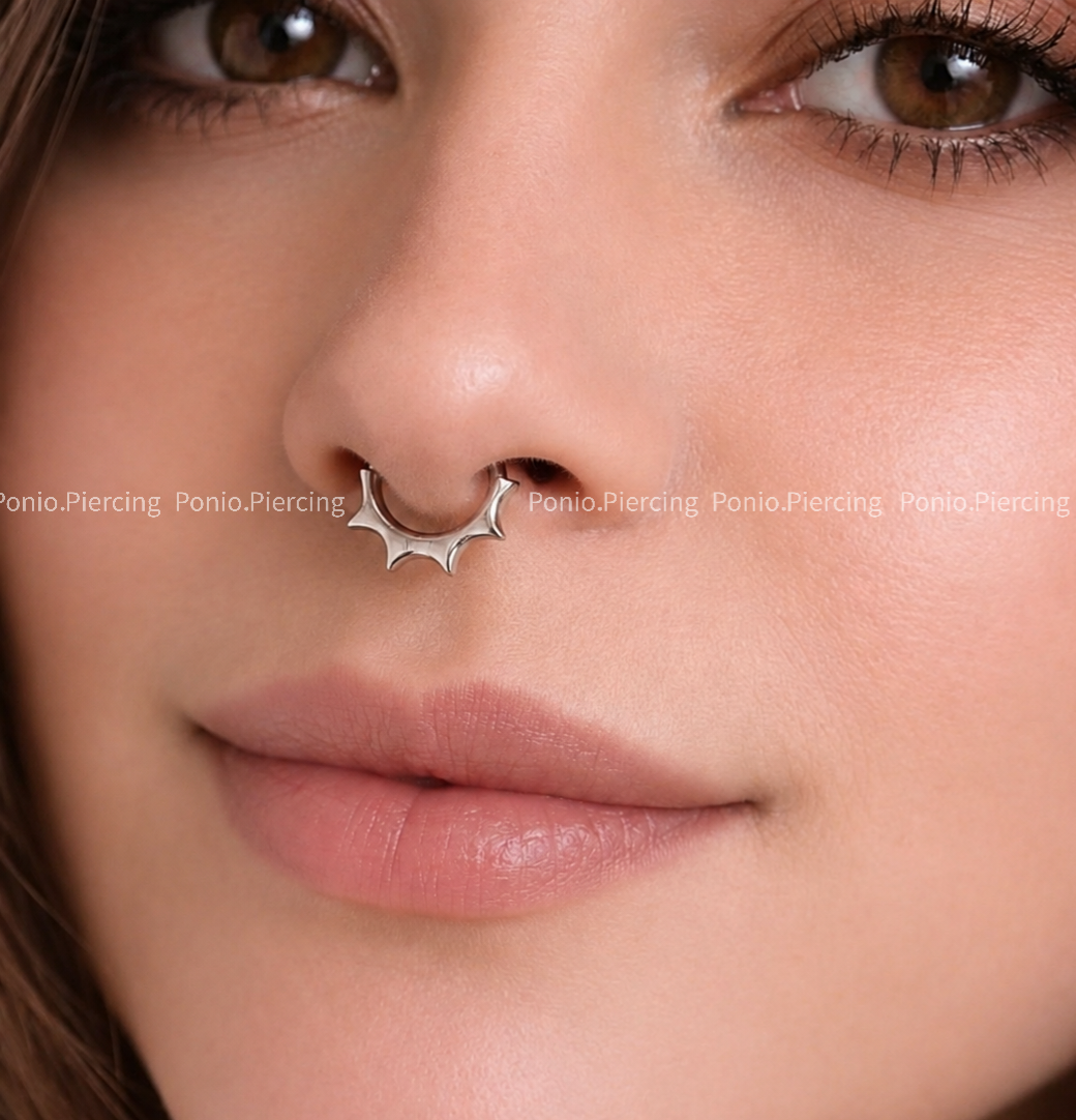 پیرسینگ حلقه آدرینا (گوش،سپتوم،اسمایل،بینی)