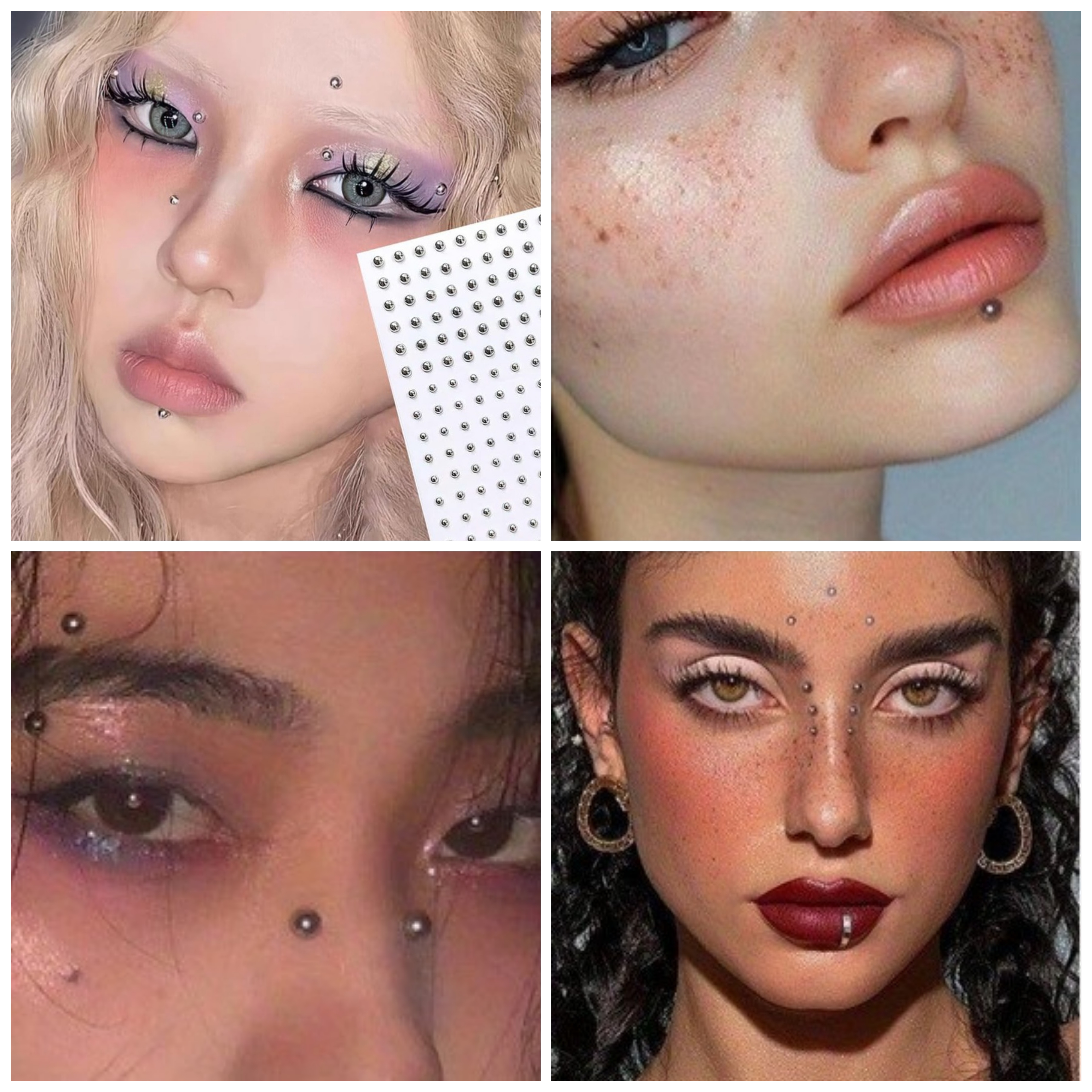 پیرسینگ فیک چسبی
